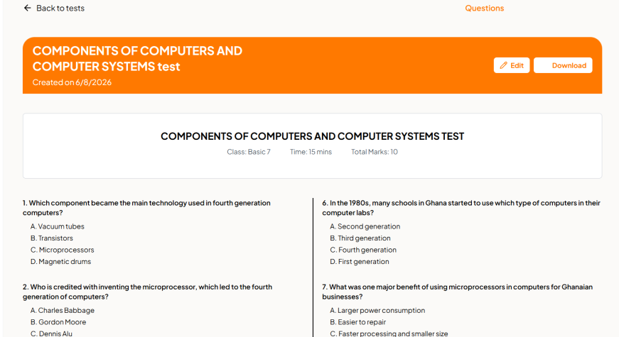 Smarter assessments